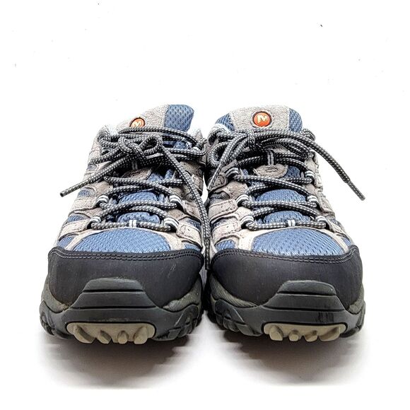 Merrell Ventilator Moab 2 Smoke Womens Gray Hiking Shoes Size US 8.5 EUR 39 EUC - Picture 11 of 16